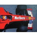 Michael Schumacher Marlboro Ferrari oil painting